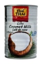 Svetlé kokosové mlieko, kokosové mlieko 400ml RealThai