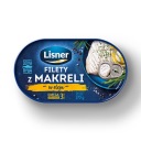 MAKERELOVÉ FILETKY V OLEJU 170g LISNER