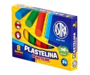 Plastelína 8 farieb Astra