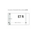 Biurfol E7R nastaviteľný poťah 242mm x 340-377mm