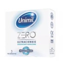 UNIMIL ZERO kondómy - 3 ks.