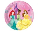 Princezné princezné papierové taniere 20 cm 8