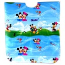 Detská kadernícka pelerína, detská strihacia zástera, Mickey Mouse