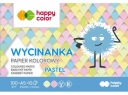 Farebný papierový výrez PASTEL HAPPY COLOR A5 10K