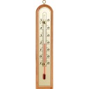 Izbový teplomer, zlatá stupnica -10 až +50°C