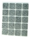 Plstené podložky pod nábytok fi 20x20 sivá 20 ks
