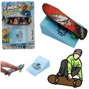 Fingerboard mini Finger skateboard + rampa