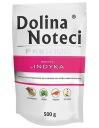 DOLINA NOTECI PREMIUM vlhké krmivo pre psov bohaté na morčacie mäso 500g