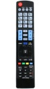 LG AKB73756502 3D ČIERNY VEĽKÝ SMART DIAĽKOVÝ OVLÁDAČ