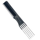 XHAIR Kadernícky hrebeň na vidlicové kúry Black xh01469