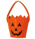 TEKVICOVÝ KOŠÍK NA SLADKOSTI S HALLOWEENSKOU TEKVINOU