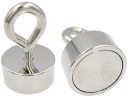 MAGNETICKÝ DRŽIAK 32x15 mm NEODYMOVÝ MAGNET S UCHOM 30KG