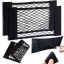 2x TAŠKA ORGANIZÁTOR PEVNÁ SIEŤ NA VELKRO NA KUFOR 40x25