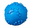 HRAČKY PRE PSA GUMOVÁ LOPTIČKA 6 CM MODRÁ