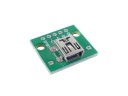 OVLÁDANIE MINI USB ZÁSUVKY DO PCB 5 PIN