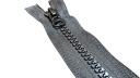 Zips K BUNDU, HRUBÁ KOCKA, 8mm, 60cm