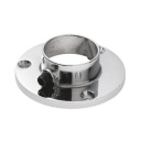 UPEVŇOVACIA TYČ RÚRKA RÚČKA KRUHÁ ROZETOVÁ PÁDKA 25MM CHROMO-METAL AMIX