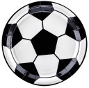 Papierové taniere FUTBAL Football Birthday Party 18cm 6ks.