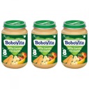 Bobovita Dezert Jablká a banány s piškótou 3 ks