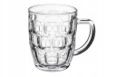 Sklenený hrnček na pivo Nixon 540 ml s hrubým skleneným uškom