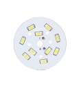 LED modul 5630 10 diód 5W 15-17V, studená biela