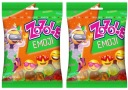 2 X 75G ZOZOLE EMOJI JELLIES s príchuťou ovocia a koly
