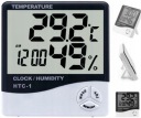 METEOROLOGICKÁ STANICA POČASIE TEPLOMER HYGROMETER SNÍMAČ VLHKOSTI LCD ALARM