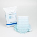 Umývacia rukavica s mydlom, hrubá, fóliou podšitá Dispoglove protect, 20 ks