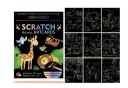 Omaľovánka SCRATCH PAGE 2V1 ZVIERATKÁ lesný darček k narodeninám