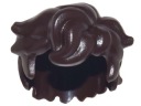 LEGO HAIR 25412 TOUSSED strapaté hnedé tmavé NOVINKA (1g)