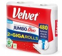 Zamatová papierová utierka JUMBO DUO A'2