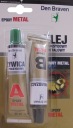 DVOJZLOŽKOVÉ EPOXIDOVÉ LEPIDLO Epoxidovo-kovové 2x20 ml