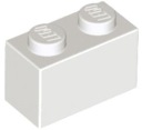 LEGO BEAM 1X2 BIELY Č. 3004 ZA 10 KUSOV