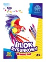 Biela podložka na kreslenie A4/20 ASTRA 100g