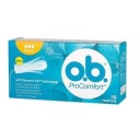 OB ProComfort Normal Hygienické tampóny, 16 kusov