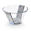 Stredná sklenená šalátová misa Trend Glass DAGA 16,6 cm
