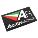 Hliníková nálepka na tlmiči výfuku AR Austin Racing