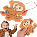 V2 MAGNETICKÉ LABYRINTOVÉ GULE ZVIERATÁ S MAGNETOVOU LOGICKOU HROU WZ