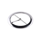 Kabát s okrúhlou sponou LUX 47 MM STRIEBORNÝ