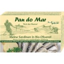 Európske sardinky v BIO extra panenskom olivovom oleji 120 g (90 g) Pan do