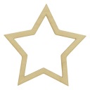 15 cm 1ks Star Hoop Base lapač snov vence