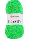YarnArt Etaminová priadza 30 g 180 m farba 457 neónová zelená