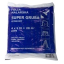 LDPE STAVEBNÁ FÓLIA 4*5M, EXTRA PEVNÁ (HRÚBKA: CCA 4)