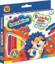 Jumbo Bambino trojuholníkové fixy 10 farieb