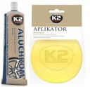 K2 ALUCHROM LEŠTIACA PASTA NA LEŠTENIE HLINÍKOVÝCH KOTOÚČOV + NÁPOJOVÝ APLIKÁTOR