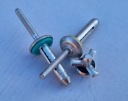 Tesné nity, neoprénová podložka, hrúbka 7,5x34mm