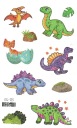 Umývateľné tetovanie pre deti GLITTER DINOSAURS EG123