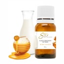 Vonný vonný olej na sviečky, sójový vosk, parafíny, 10ml, MLIEKO A MED