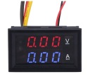 310 Panelový voltmeter + ampérmeter DC 100V 10A