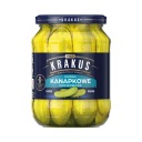 Nakladané uhorky Krakus sendvič 670g